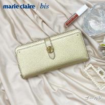 marie claire/bis ルナ ラウンドファスナー長財布 レディース財布