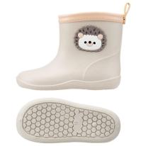 ワッペン付レインブーツ  Ｐｏｍｐｏｎ’ｓハリネズミ／RIBTW15_672132