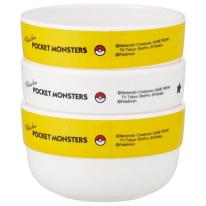 メラミンスナックボウル３Ｐ  ピカチュウフェイス２３／MSM4_639289