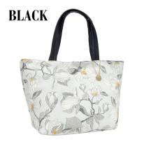ミセス 花柄　リバーシブル トート  手提げ バッグ かばん