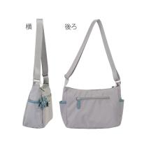 ミセス バッグ 舟形ショルダー トート 花 軽量 ブラック グレー グリーン グレージュ