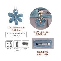 ミセス バッグ 舟形ショルダー トート 花 軽量 ブラック グレー グリーン グレージュ