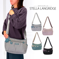 ミセス バッグ 舟形ショルダー トート 花 軽量 ブラック グレー グリーン グレージュ