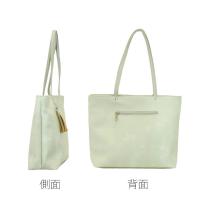 ミセス バッグ ショルダー トート 手提げ シンプル パステル ブルー ピンク グリーン