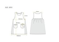 異素材チュニックエプロン 3枚セット Rustica