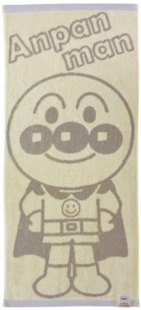 【アンパンマン】ジャガードタオルBIG　〈フェイスタオル〉