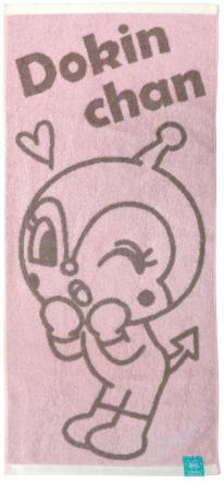 【アンパンマン】ジャガードタオルBIG　〈フェイスタオル〉