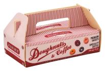 ティッシュケース（ドーナツボックス）レッド