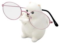 メガネスタンド ハチワレ スコティッシュ クロ マメシバ チワワ ポメラニアン 猫 犬