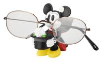 ディズニー　メガネスタンド　ミニー　ドナルド　マジシャン