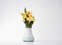 花台 Sサイズ Lサイズ 青磁白ぼかし ブラウン 1対