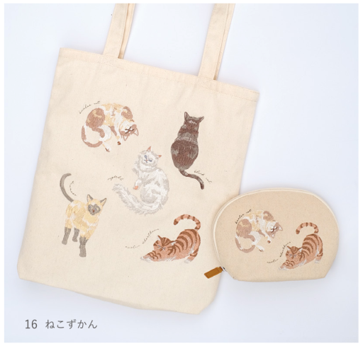【ito&】刺繍トートバッグ　小