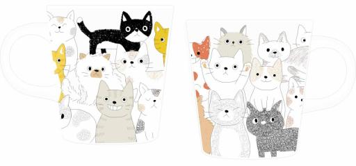 マグカップ　ねこ・全身