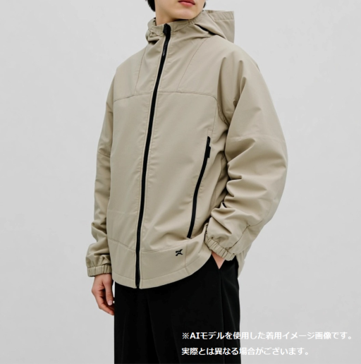 【9枚セット】TULTEX 防風 ボンディング パーカー メンズ はっ水 保温 あったか 防寒