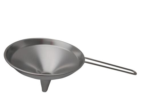 18-8　ハンドル付じょうご　15cm