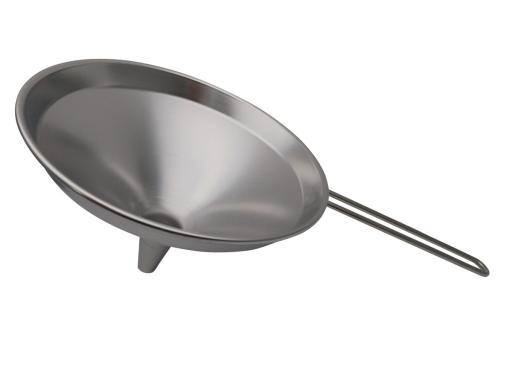 18-8　ハンドル付じょうご　18cm