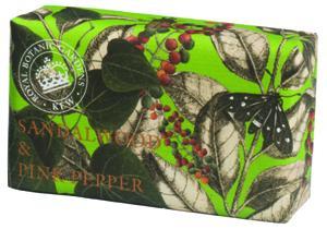 KEW GARDEN Shea Soaps Sandalwood & Pink Pepper