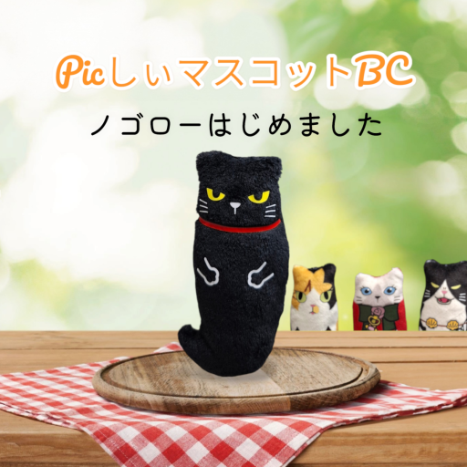 【3匹セット】PicしぃマスコットBC　ノゴローはじめました