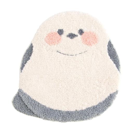 ファンディットアニマル　洗えるダイカットマット　シマエナガ