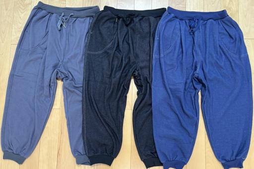 男女兼用　裏シャギー　リブ・ひも　パンツ