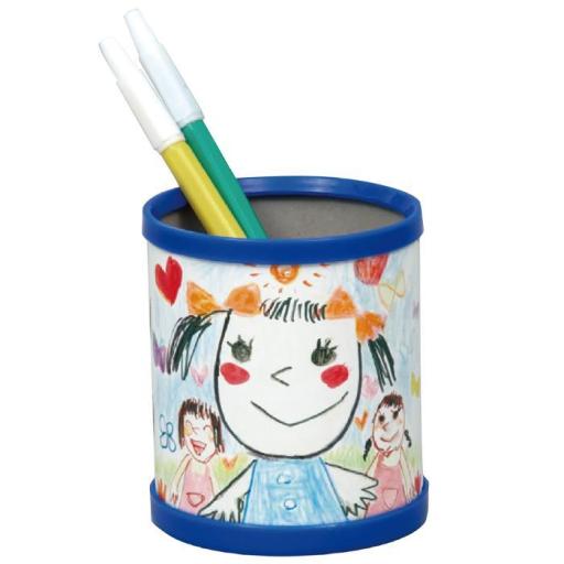 手作りペン立て
