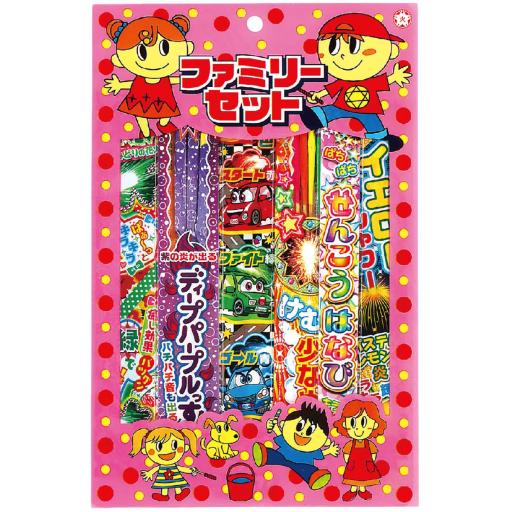 玩具花火　ファミリーセット　Ｍ