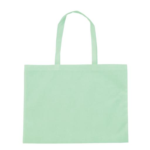 カラー不織布バッグ　（縫製タイプ）　　大（６３×４６ｃｍ）　パステルグリーン