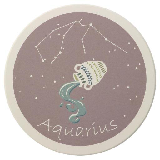 星座コースター　水瓶座