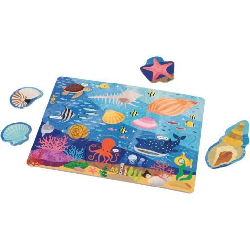 かくれんぼパズル　うみのいきもの
