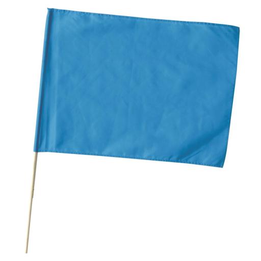 特大旗　青　旗：Ｗ８０×Ｈ６０ｃｍ　旗竿：１００ｃｍ（φ１２ｍｍ）