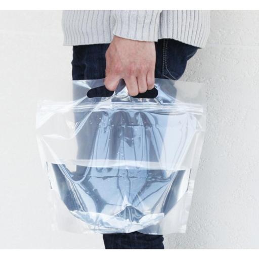 緊急用給水袋　３Ｌ　マチ付