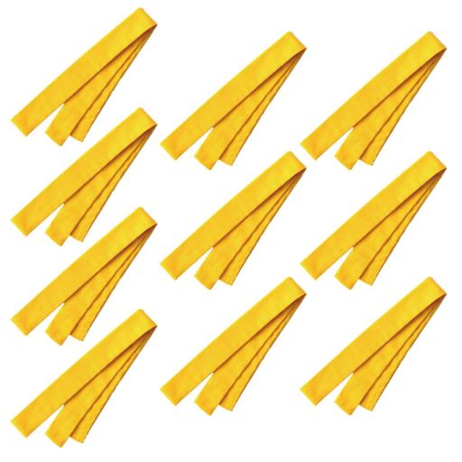 ＤＸはちまき　１０本セット　黄