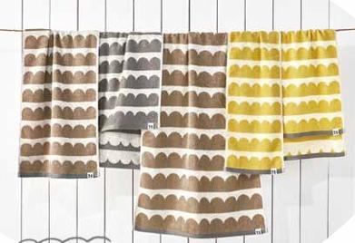 ホリゾンティ フェイスタオル 甘織り 表裏のないタオル 特価品 花柄 