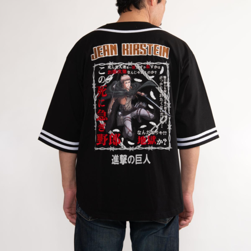 調査兵団ジャンVer ビッグシルエットベースボールシャツ