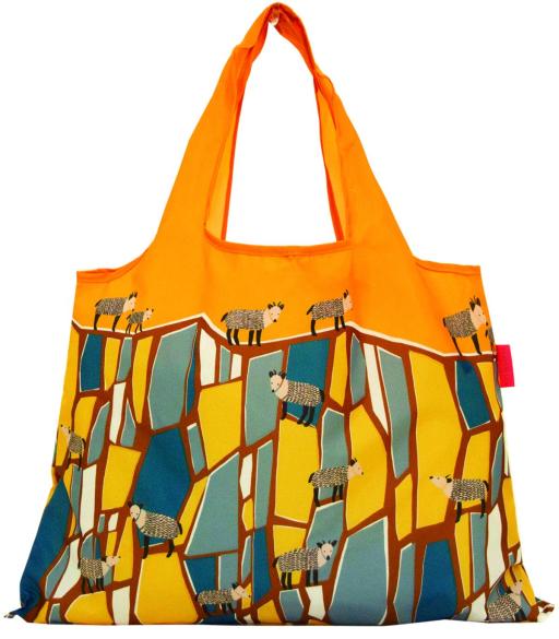 2way Shopping Bag　石のタイル