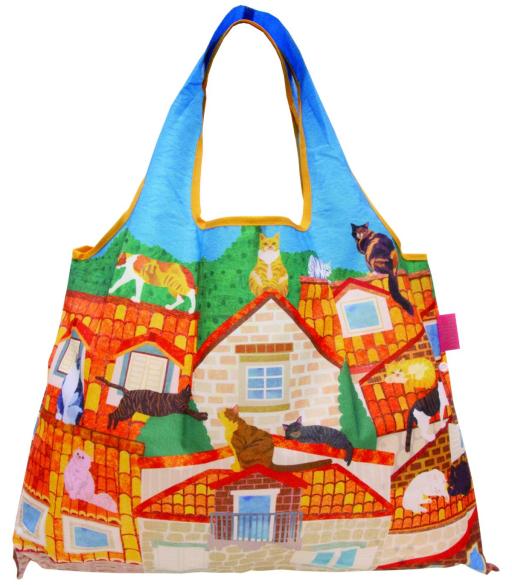 2way Shopping Bag　屋根の上の猫たち