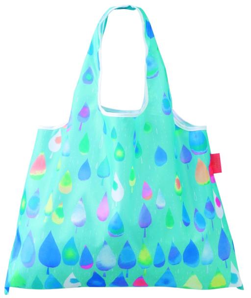 2way Shopping Bag　Rain drop
