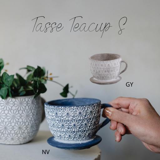 ティーカップモチーフのガーデンポット　タッス・ティーカップ・Ｓ