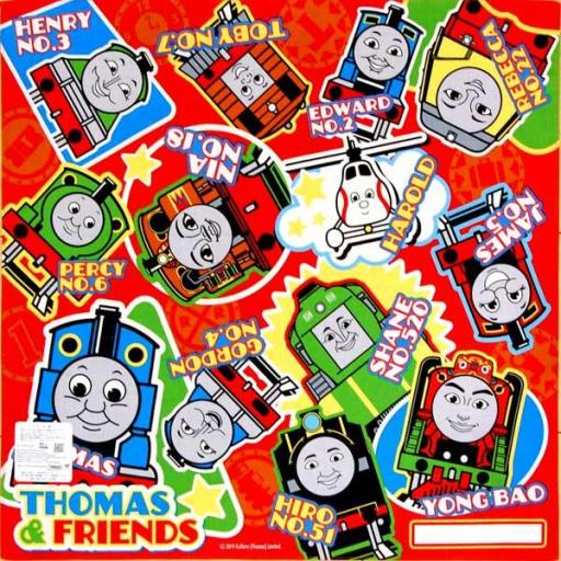 56204 ハンカチ 機関車トーマス サークル 男の子 女の子 子ども 子供用 キャラクター キッズ