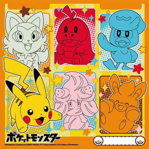 56367 ハンカチ ポケモン 2024 スカーレット バイオレット ポケットモンスター オレンジ