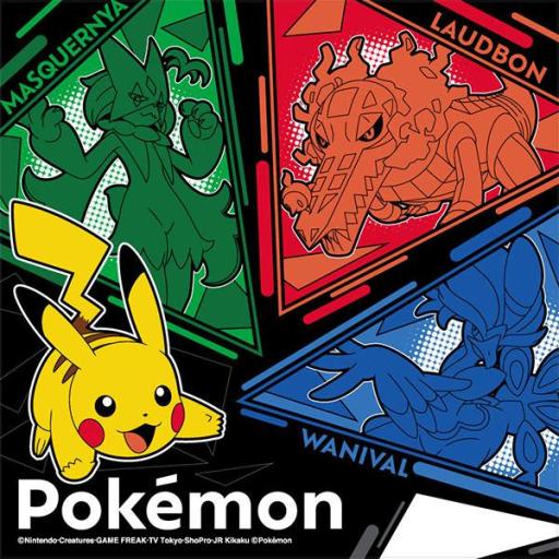 56379 ハンカチ ポケモン 2025 スカーレット バイオレット ポケットモンスター スマイル