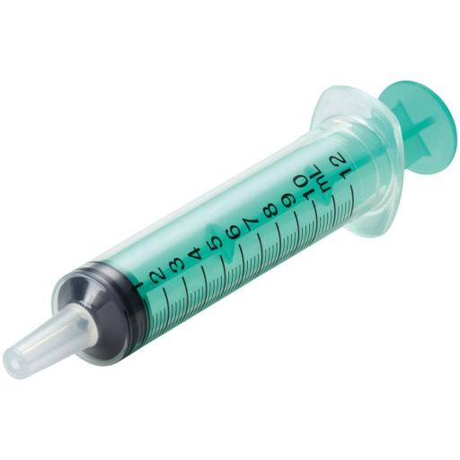 注入用注射器　１０ｍｌ  グリーン／SRG10_635083