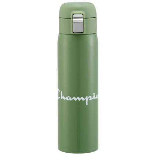【スケーター】 ステンレスワンタッチボトル 480ml 【Champion オリーブ】 スケーター