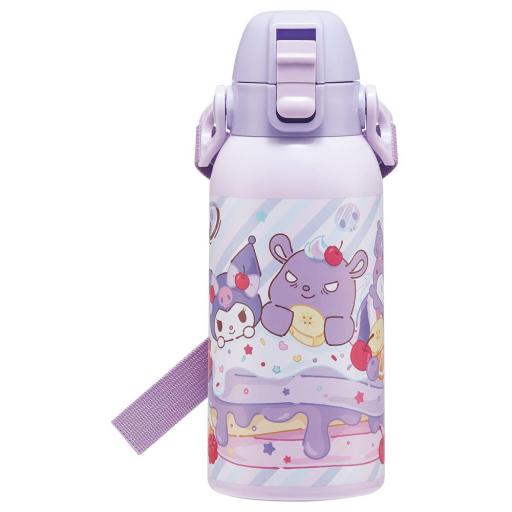 ショルダーベルト付ダイレクトステンレスボトル 600ml 【クロミ Fancy Snacks Swe